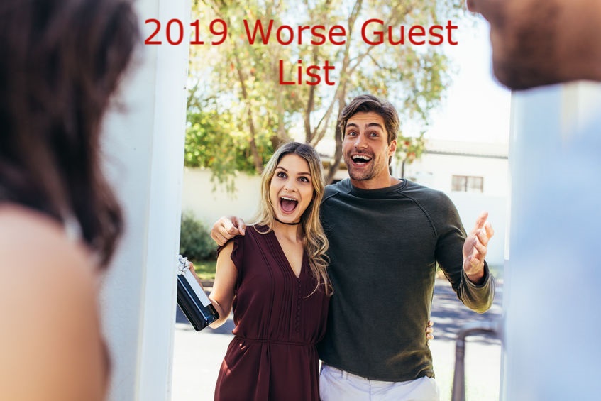 2019 Worse Guest List